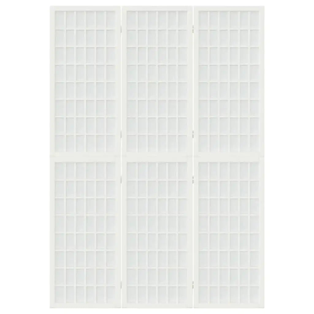Vidaxl Shoji 3-Panelers Rumsavdelare 120×170 cm Granträ – Japansk Rispapper