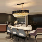 Lyxig Kristallkrona – Modern LED Taklampa Vardagsrum