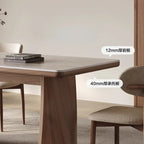 Lyxigt Matbord Sten & Trä 140-180 cm – Rektangulärt