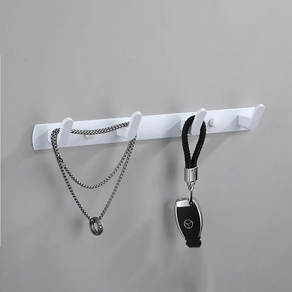 Aluminium Väggkrok Vit – Handduk, Kappa & Klädförvaring Hall & Badrum