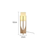 Nordisk Designer Trä Golvlampa – Teahouse & Hotell