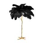 Modern Strutfjäder LED Golvlampa – Resin Sängbordslampa & Vardagsrum