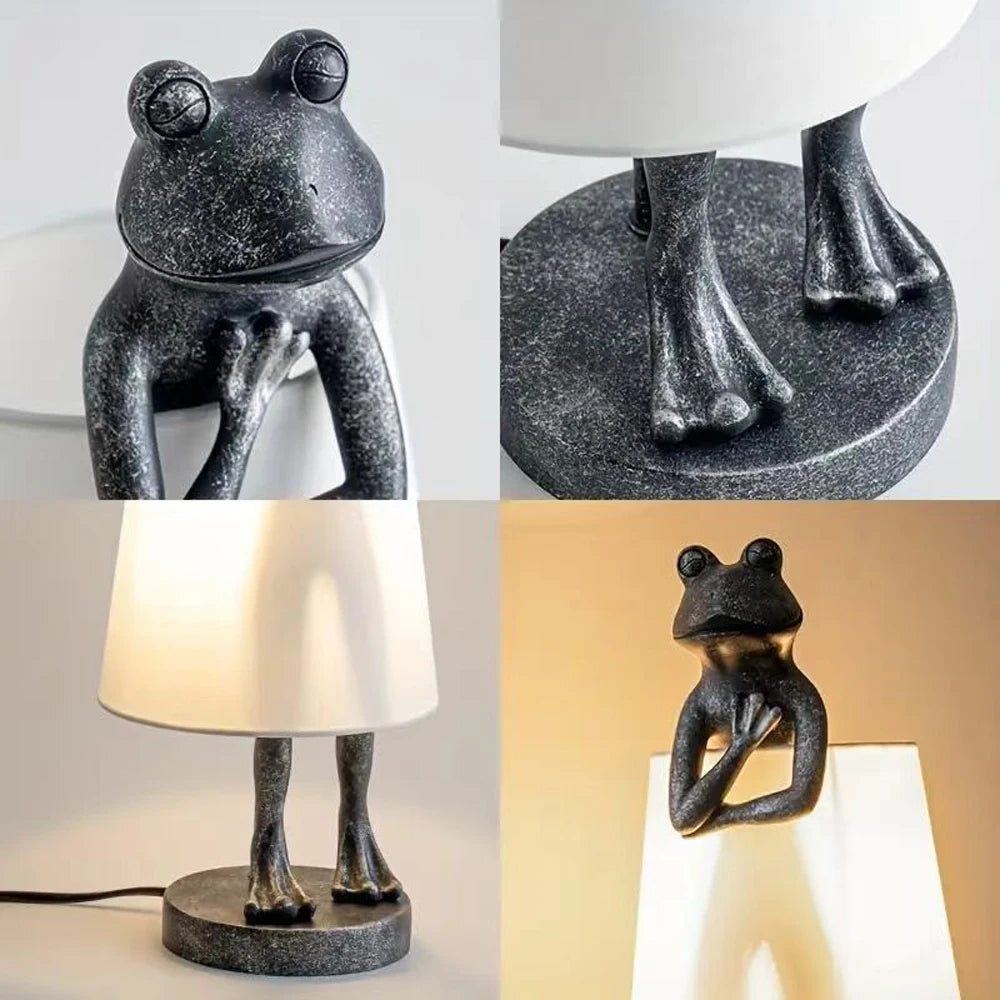 Groda Bordslampa USB – Kreativ Dekorationslampa
