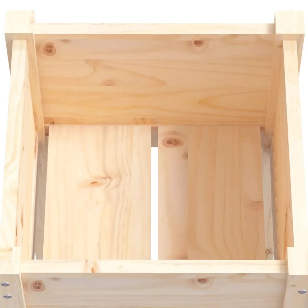 Massiv Tallplanteringslåda 50×50×70 cm – Stor Kapacitet Trädgård & Terrass