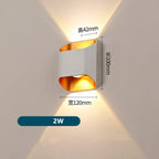 Utomhus Aluminium LED Vägglampa 10W IP65 – Balkong