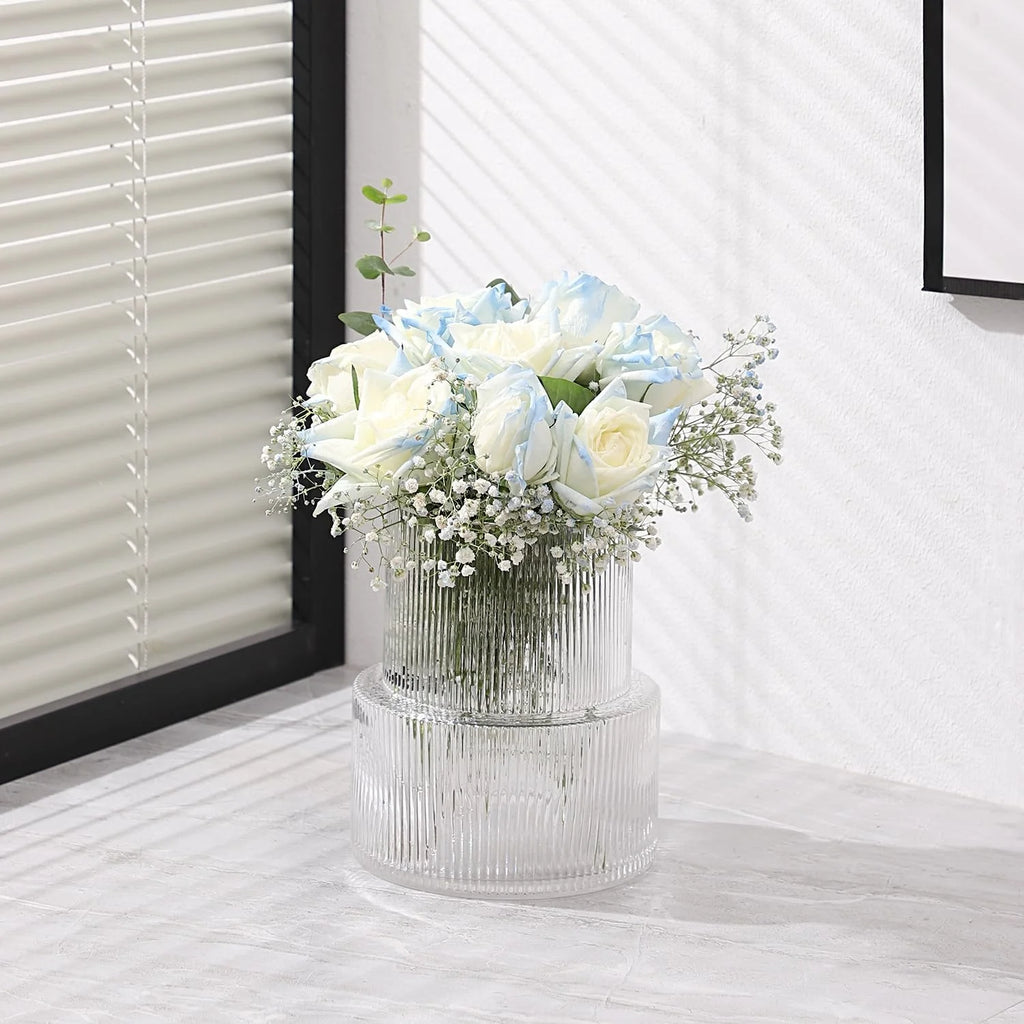Randig Glasvas Stor – Tulip Vardagsrum, Matsal & Kontor