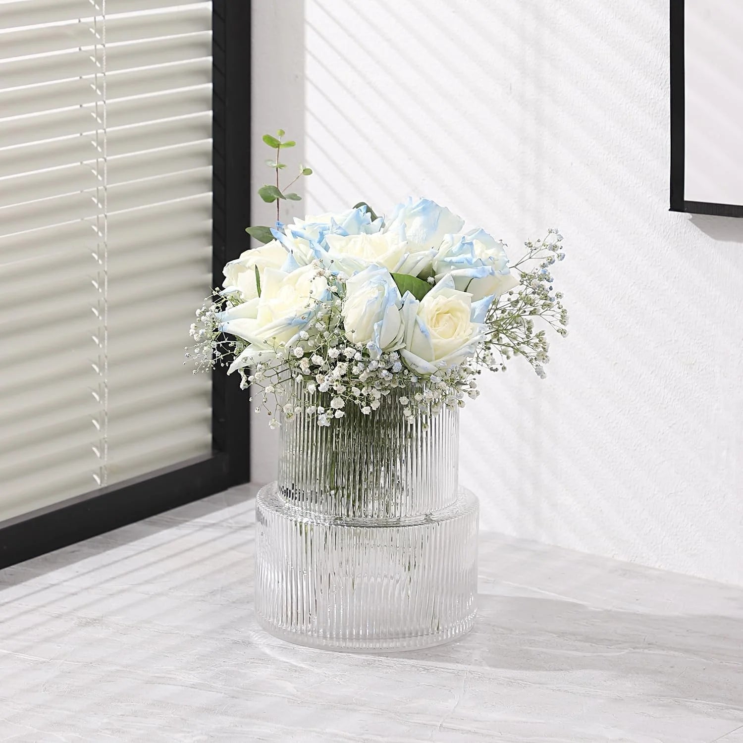 Randig Glasvas Stor – Tulip Vardagsrum, Matsal & Kontor