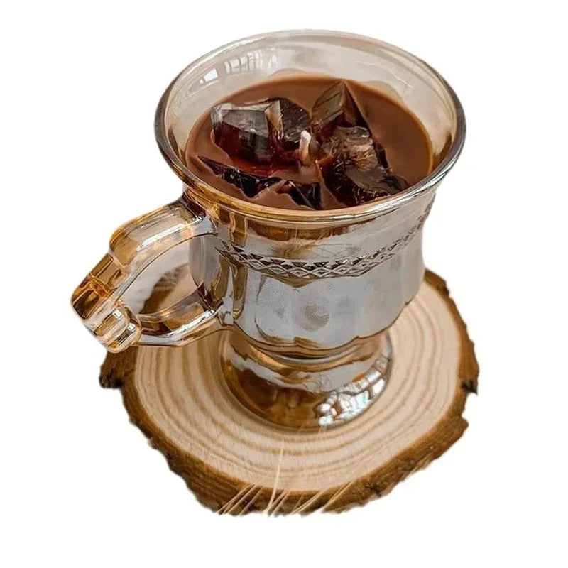 Iced Americano Kaffe Doftljus Glas – Nischpresent Kaffeälskare
