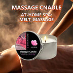 Massageolja Doftljus Amber & Vanilj 60ml – Sojvax Fuktgivande Jul Present