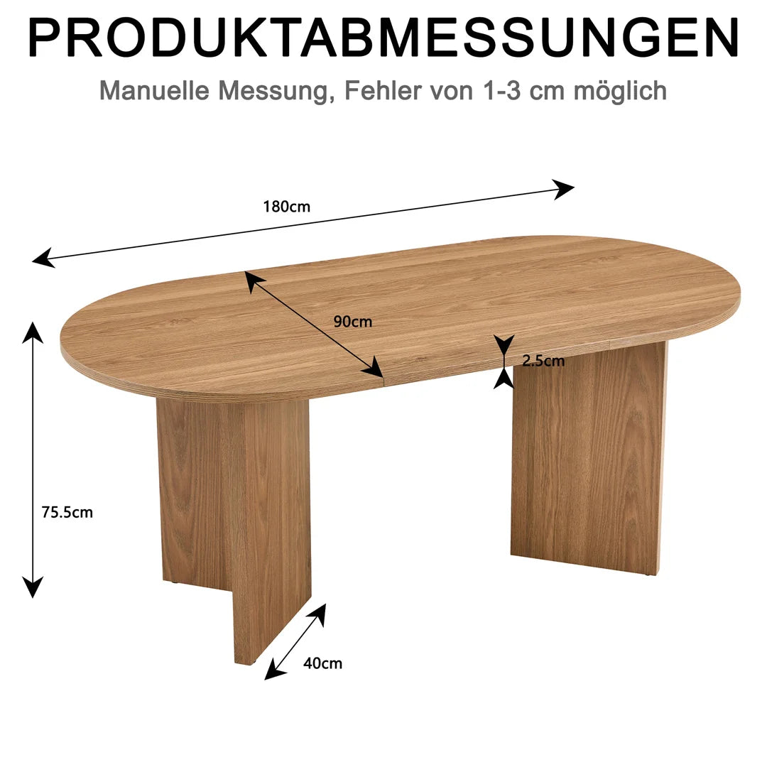 Elegant Matbord 180 cm – 4-6 Pers, Landsstil