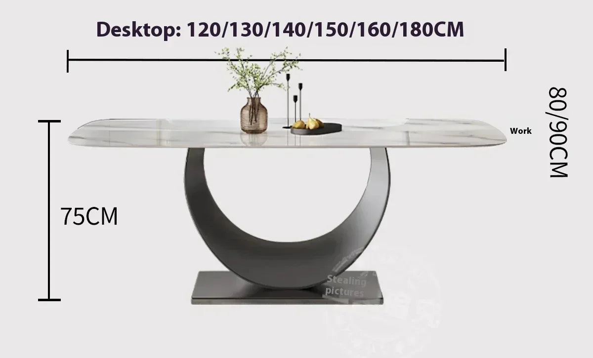 Serveringsbord Designer – Marmor & Caféstil