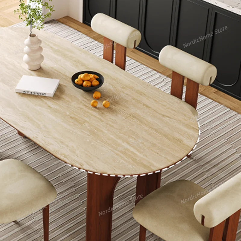 Runt Trämatbord Modern – Designer Kök & Terrass