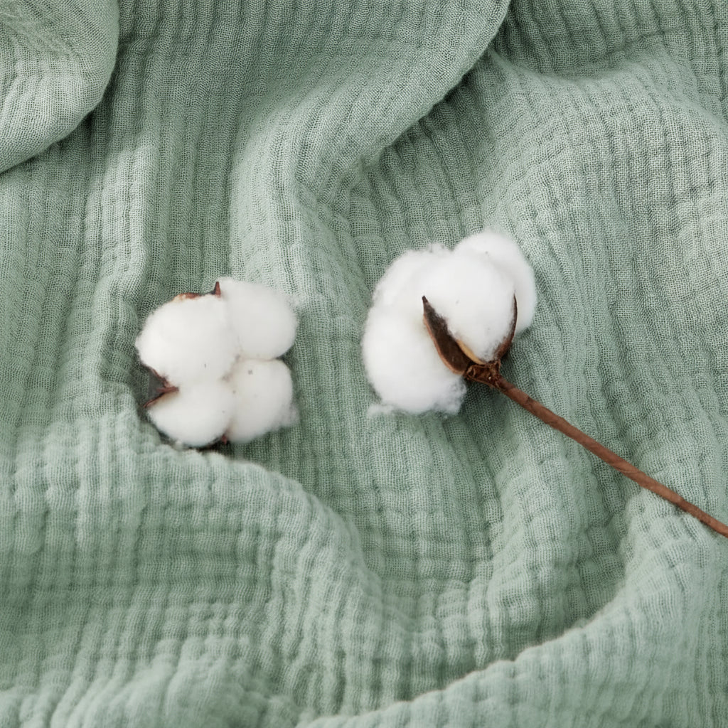 6-lagers muslinfilt i 100 % bomull – mjuk, luftig och bekväm året runt
