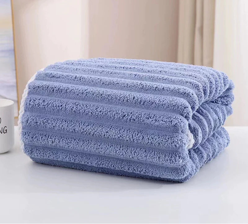 Mikrofiberhandduk för dusch – superabsorberande, mjuk och snabbtorkande badhandduk