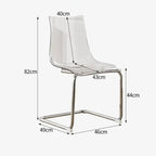 Transparent Akrylstol – Nordisk Minimalism
