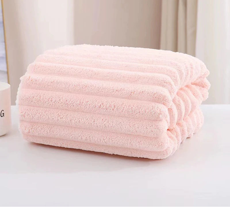 Mikrofiberhandduk för dusch – superabsorberande, mjuk och snabbtorkande badhandduk