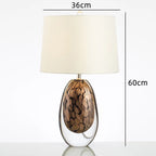 Kreativ Glasbordslampa Grön – Lyxig Hotell & Villa E27