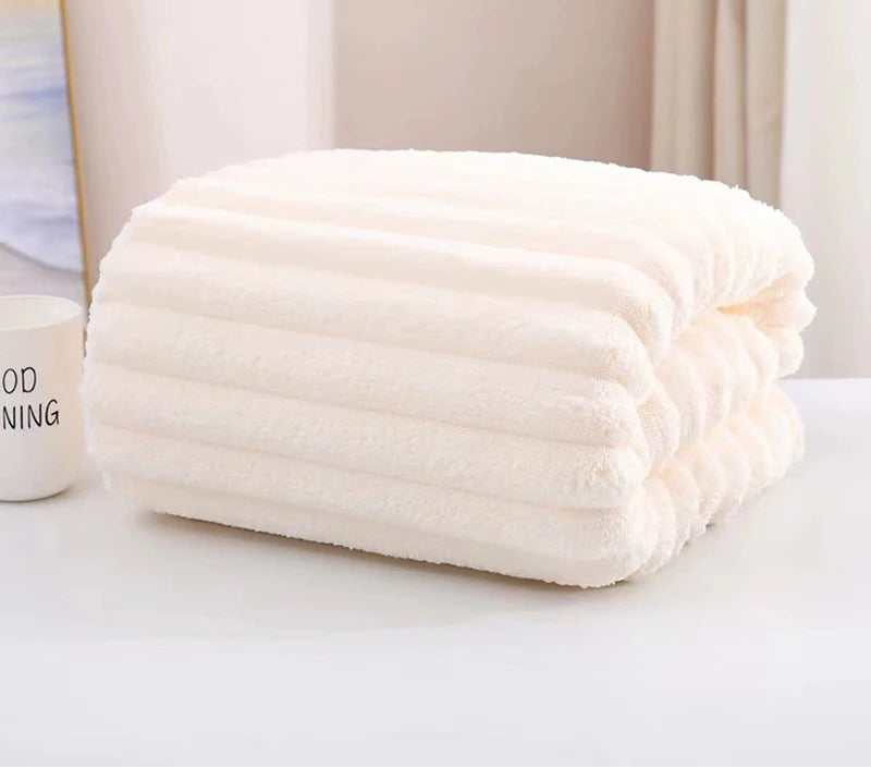 Mikrofiberhandduk för dusch – superabsorberande, mjuk och snabbtorkande badhandduk