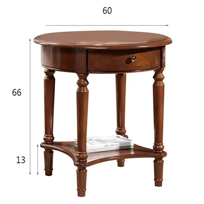 Elegante Träsidobord – Hörn, Soffa & Sovrum