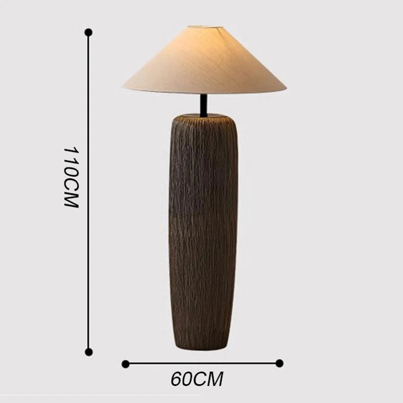 Modern Minimalist LED Golvlampa Dimbar – Fjärrkontroll Nordisk INS