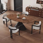 Runt Trämatbord Mid-Century – Kök & Restaurant