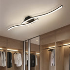 Modern Minimalist Svart Taklampa LED – Kontor & Sovrum
