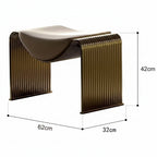 Lyxig Sittpall – Dekorativa Metallben