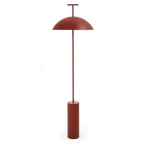Modern Minimalist Svampgolvlampa – Svart & Röd LED E27
