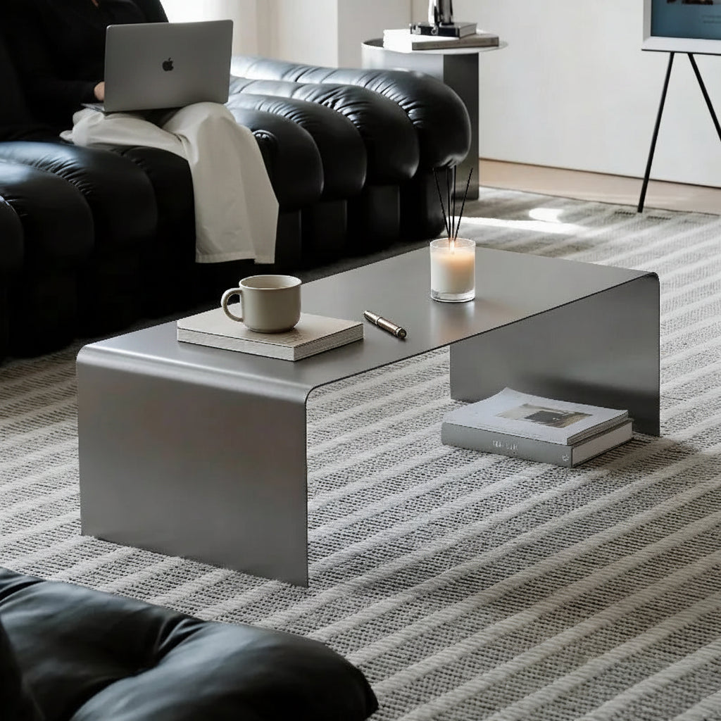 Soffbord Rostfritt Stål – Medieval, Kvadrat