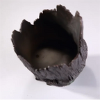 Gotisk Skallekruka Resin – Dekorativ Skelett Blomkruka Bar & Utomhus