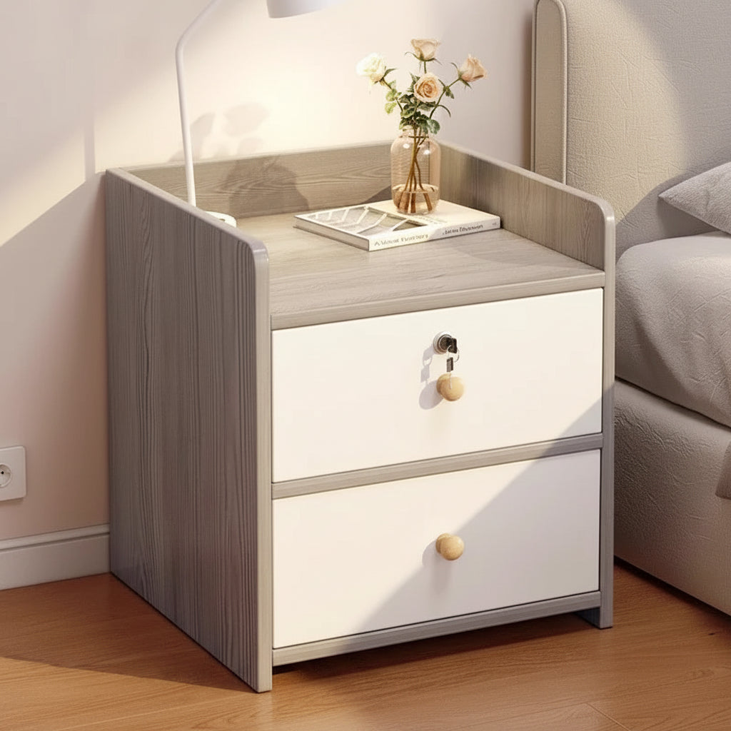 Nattduksbord Modern Nordisk – Låsbar Låda