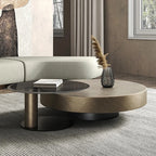 Soffbord Runt Metall – Lyxig Nordisk Design