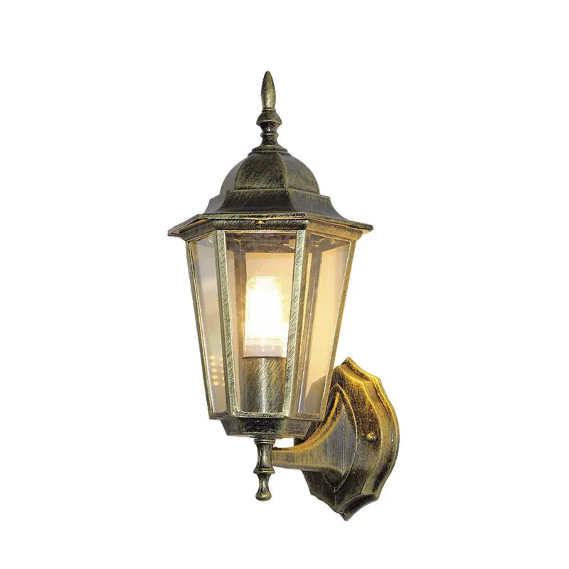 Europeisk Retro Utomhus Vägglampa – Balkong & Trädgård