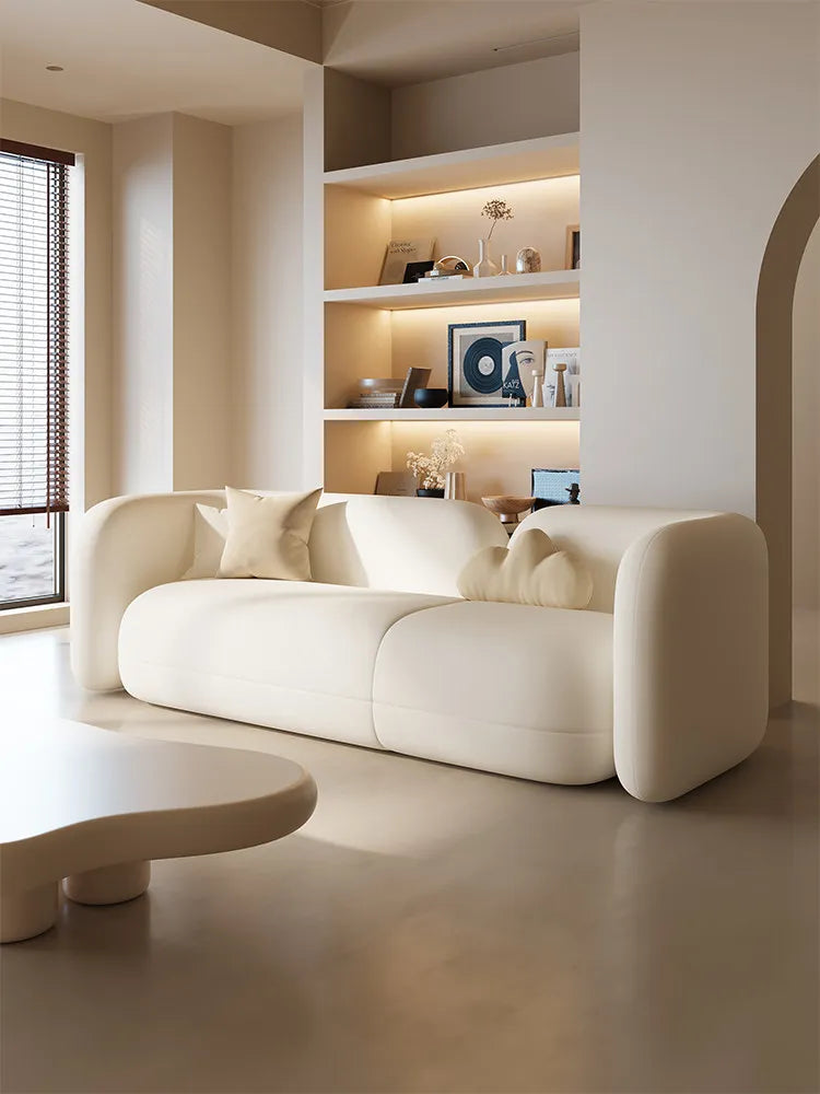 Raksoffa Cream – Skandinavisk Loungesoffa