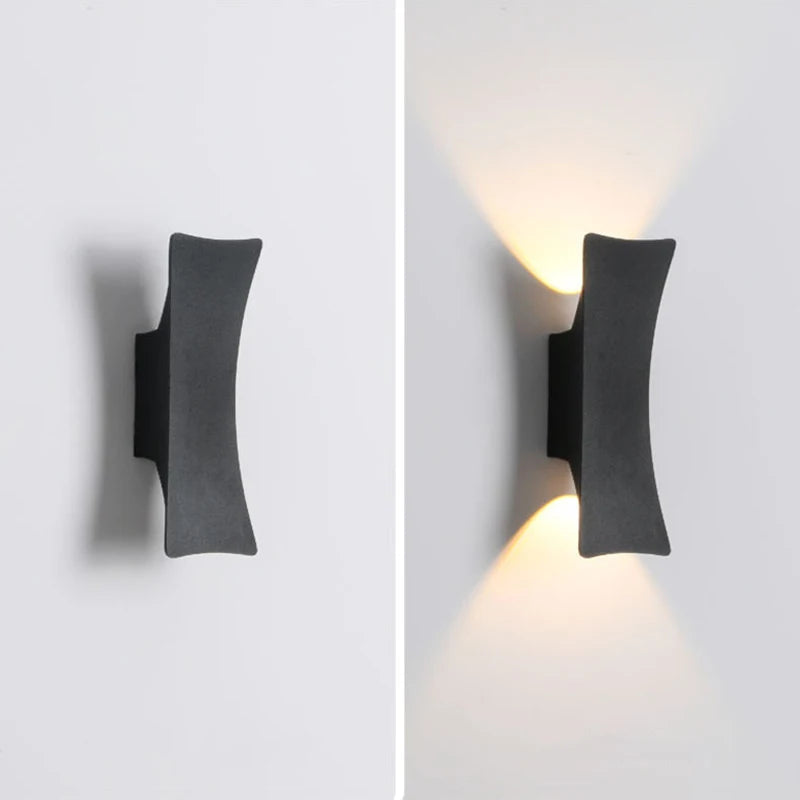 Utomhus LED Vägglampa 6W – Terrass, Balkong & Port