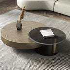 Soffbord Runt Metall – Lyxig Nordisk Design