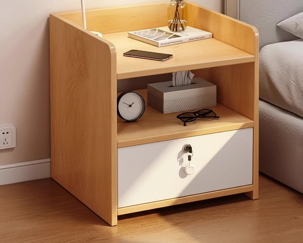 Nattduksbord Modern Nordisk – Låsbar Låda