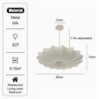 Japansk Wabi-Sabi Silkeshänglampa LED – Vardagsrum & Sovrum