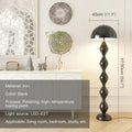 Nordisk Medeltida LED Golvlampa Cream – Svampdesign