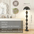 Nordisk Medeltida LED Golvlampa Cream – Svampdesign