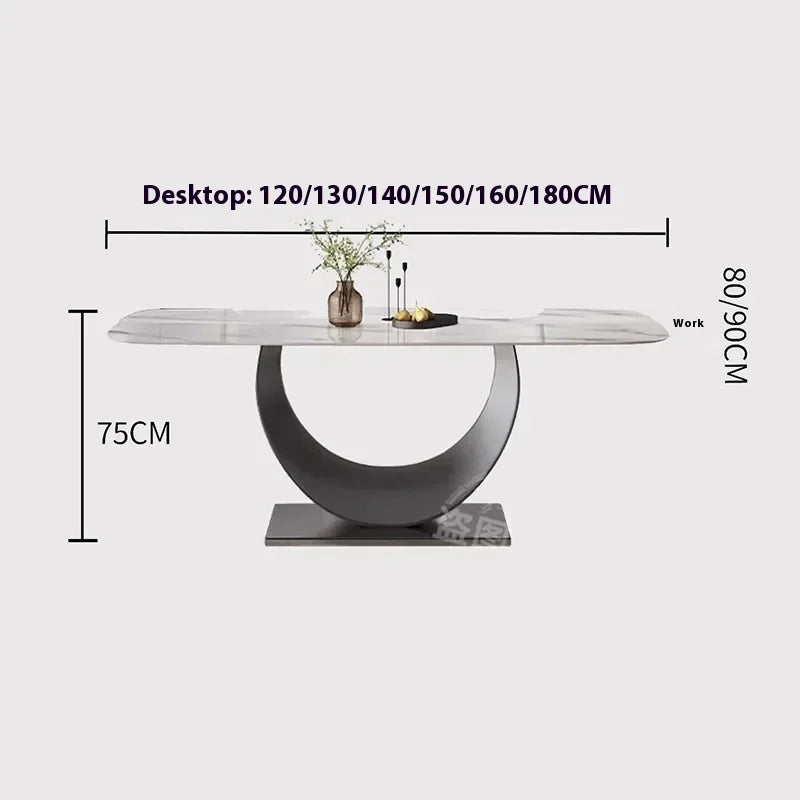 Serveringsbord Designer – Marmor & Caféstil