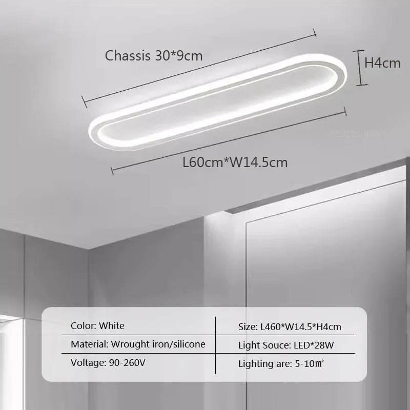 Modern LED Taklampa – Vardagsrum, Sovrum & Hall