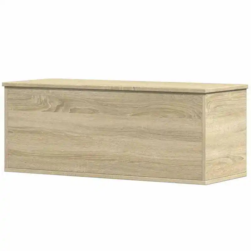 Förvaringskista Sonoma Ek 90×35×35 cm – Dekorativ Träkista Hemorganisering