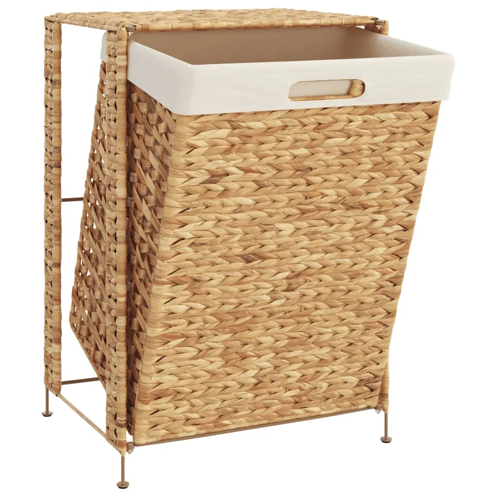 Vattenhyacint Tvättkorg 44×34×64 cm – Handvävd Badrum & Sovrum