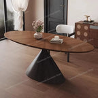 Runt Trämatbord Mid-Century – Kök & Restaurant