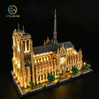 LED-ljuskit Notre-Dame de Paris – Byggsats Belysning