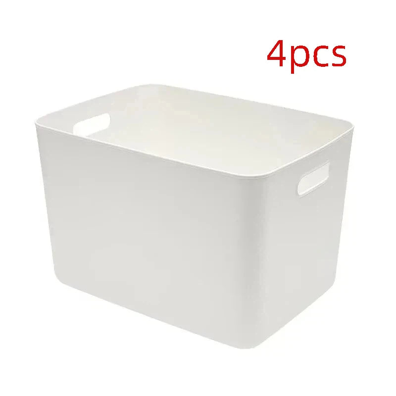 1/3-Pack Plastförvaringslåda Skrivbord – Kök, Leksaker, Snacks & Kosmetika