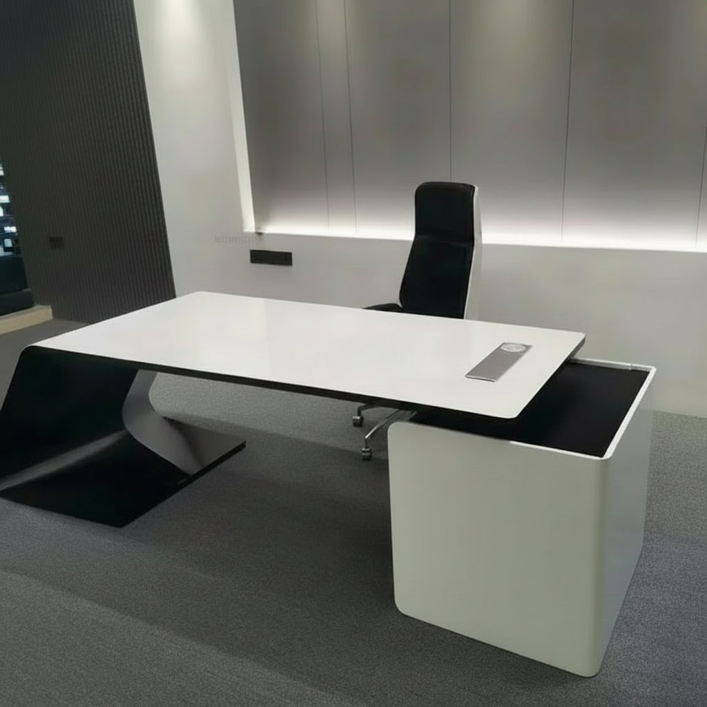 L-format Kontorsskrivbord – Ergonomisk Workstation