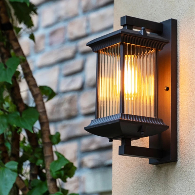Metall Utomhus Vägglampa – Hotell, Villa & Stor Veranda