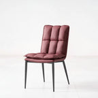 Designmatstol – Stoppad Lyxstol i Metall